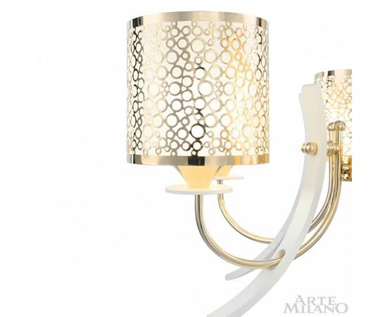 Подвесная люстра Arte Milano Florentia-6067 306067/6 Wh/Gd, изображение 4