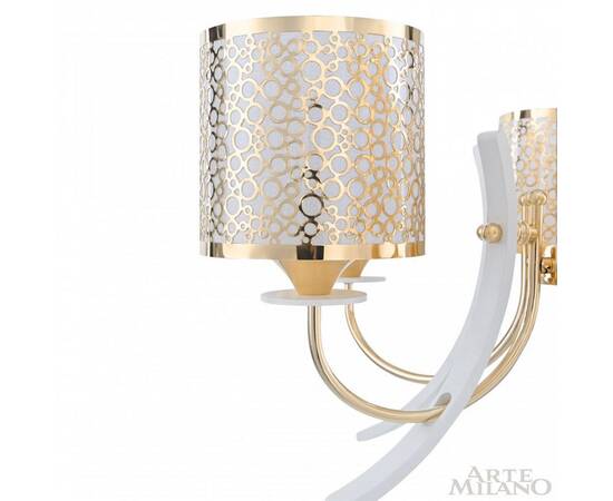 Подвесная люстра Arte Milano Florentia-6067 306067/6 Wh/Gd, изображение 5