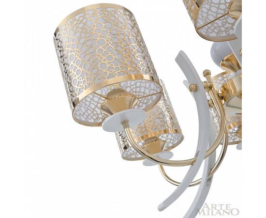 Подвесная люстра Arte Milano Florentia-6067 306067/6 Wh/Gd, изображение 6