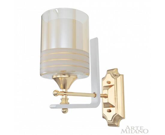 Бра Arte Milano Florentia-6087 306087/1W Wh/Gd, изображение 3