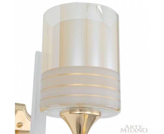 Бра Arte Milano Florentia-6087 306087/1W Wh/Gd, изображение 4