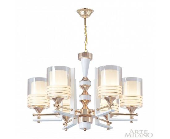 Подвесная люстра Arte Milano Florentia-6087 306087/6 Wh/Gd, изображение 3