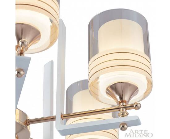 Подвесная люстра Arte Milano Florentia-6087 306087/6 Wh/Gd, изображение 7