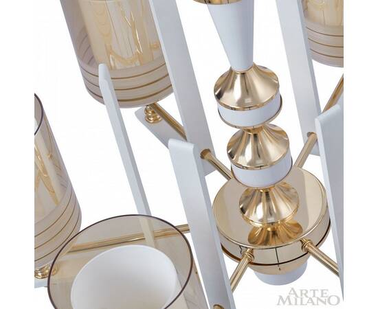 Подвесная люстра Arte Milano Florentia-6087 306087/6 Wh/Gd, изображение 10