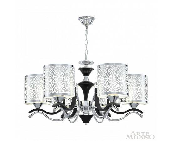 Подвесная люстра Arte Milano Florentia-6787 306787/6 Bk/Ni, изображение 2