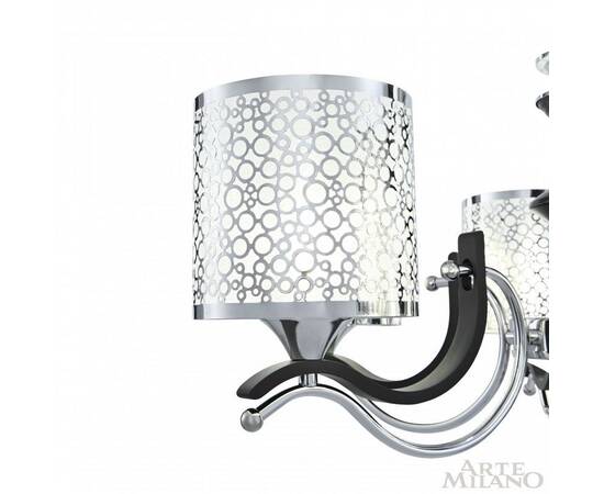 Подвесная люстра Arte Milano Florentia-6787 306787/6 Bk/Ni, изображение 5