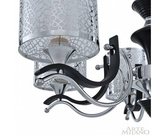Подвесная люстра Arte Milano Florentia-6787 306787/6 Bk/Ni, изображение 6