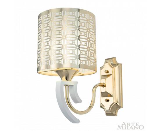 Бра Arte Milano Florentia-8857 308857/1W Wh/Gd, изображение 2