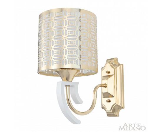 Бра Arte Milano Florentia-8857 308857/1W Wh/Gd, изображение 3
