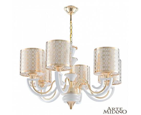 Подвесная люстра Arte Milano Florentia-8857 308857/6 Wh/Gd