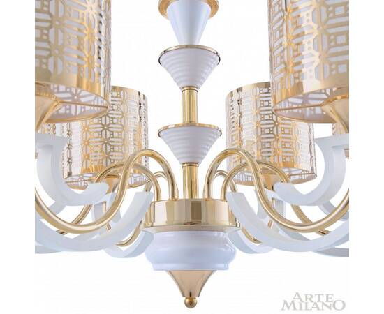 Подвесная люстра Arte Milano Florentia-8857 308857/6 Wh/Gd, изображение 9