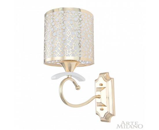 Бра Arte Milano Florentia-9787 309787/1W Wh/Gd, изображение 3