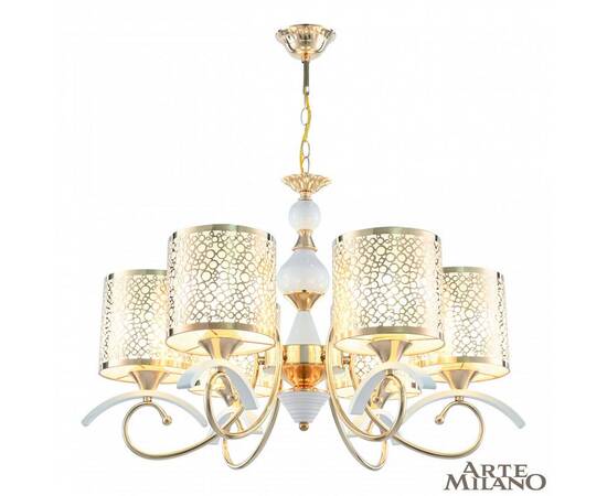 Подвесная люстра Arte Milano Florentia-9787 309787/6 Wh/Gd