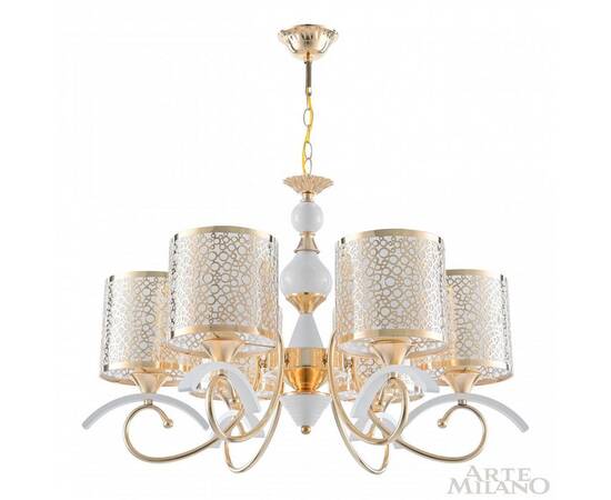 Подвесная люстра Arte Milano Florentia-9787 309787/6 Wh/Gd, изображение 3