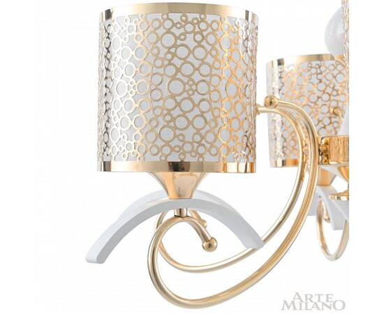 Подвесная люстра Arte Milano Florentia-9787 309787/6 Wh/Gd, изображение 6