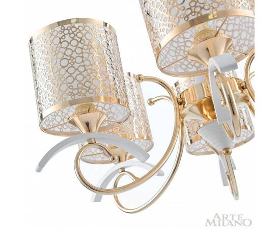 Подвесная люстра Arte Milano Florentia-9787 309787/6 Wh/Gd, изображение 8
