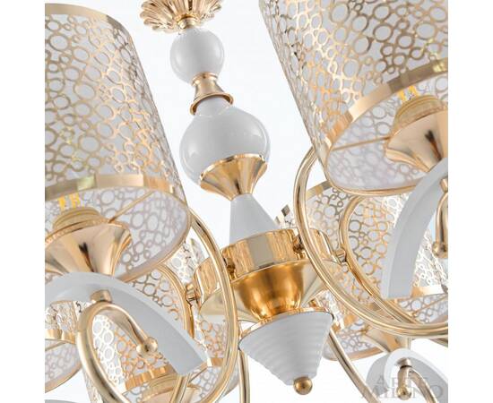 Подвесная люстра Arte Milano Florentia-9787 309787/6 Wh/Gd, изображение 9