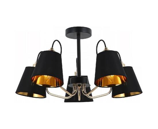 Люстра на штанге Illumico IL6120-5COU-79 BK GD