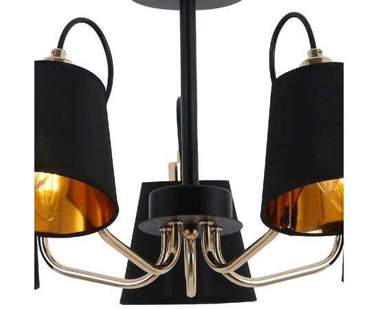 Люстра на штанге Illumico IL6120-5COU-79 BK GD, изображение 2