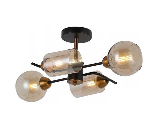 Люстра на штанге Illumico IL8243-4COU-79 BK BR