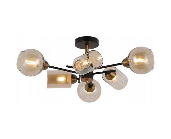 Люстра на штанге Illumico IL8243-6COU-79 BK GD