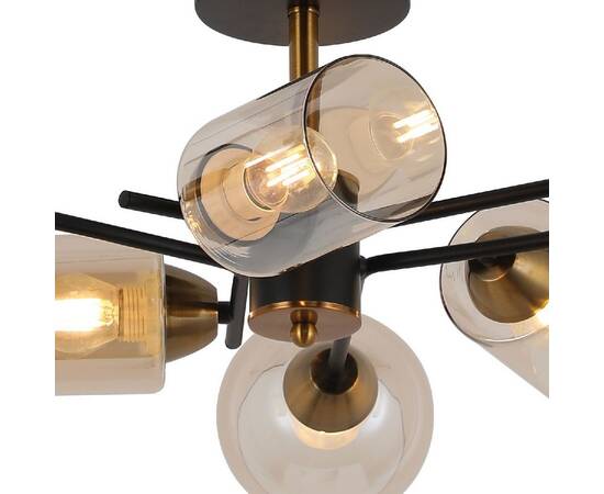 Люстра на штанге Illumico IL8243-6COU-79 BK GD, изображение 2