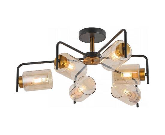 Люстра на штанге Illumico IL8248-6COU-79 BK GD