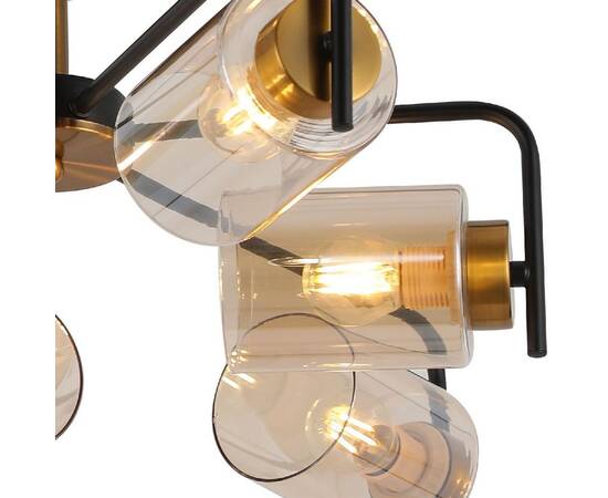 Люстра на штанге Illumico IL8248-6COU-79 BK GD, изображение 3