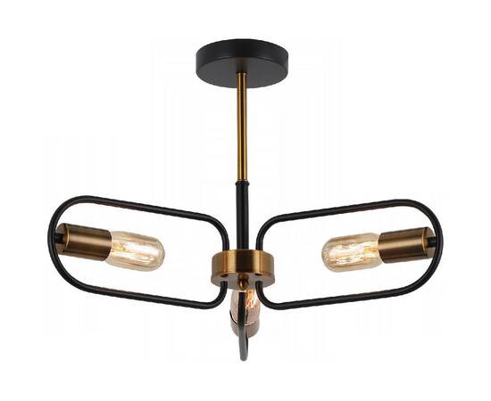 Люстра на штанге Illumico IL8253-3COU-79 BK GD