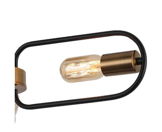 Люстра на штанге Illumico IL8253-3COU-79 BK GD, изображение 3