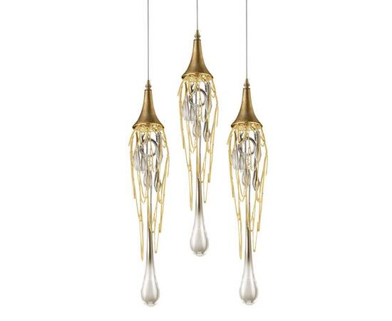 Подвесной светильник DeLight Collection Goddess Tears P68009L-3/R gold