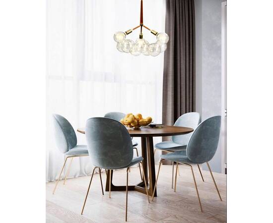 Подвесная люстра DeLight Collection 9087/3 brown, изображение 3