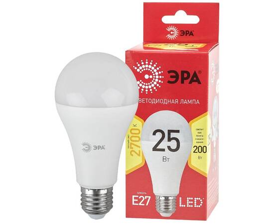 Лампа светодиодная Эра E27 25W 2700K LED A65-25W-827-E27 R Б0048009