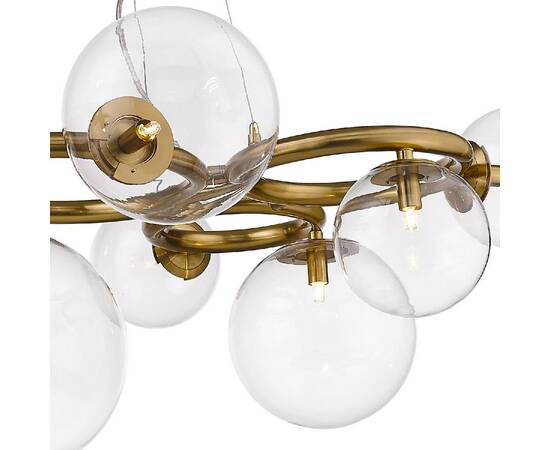 Подвесная люстра DeLight Collection Puppet P68092-9 brass, изображение 2