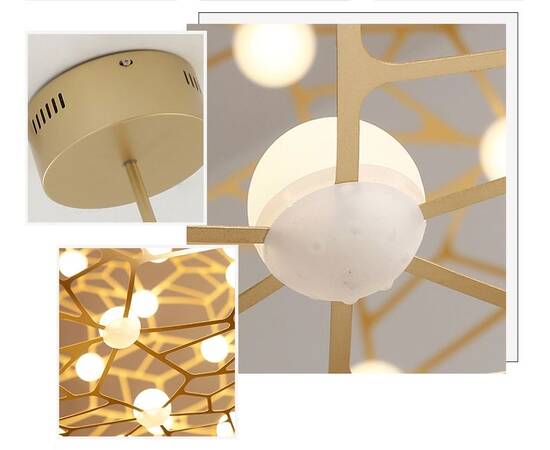 Подвесная люстра DeLight Collection 9922P/S gold, изображение 3