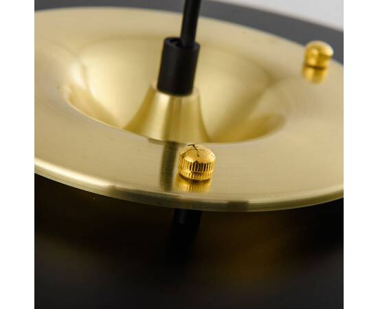 Подвесной светильник DeLight Collection Revolve 9187P black/gold, изображение 3