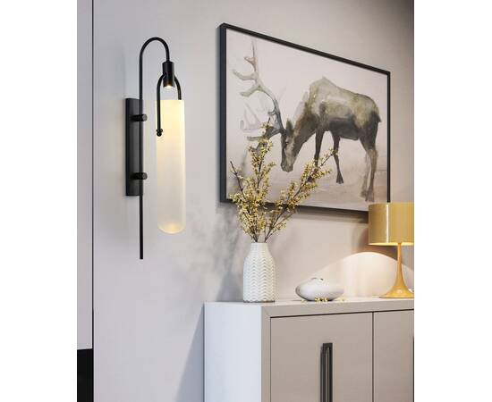 Бра DeLight Collection Arc Well B6066W/L black/white, изображение 3