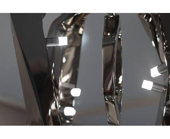 Подвесной светильник DeLight Collection Hardy P68020M-7 nickel, изображение 5