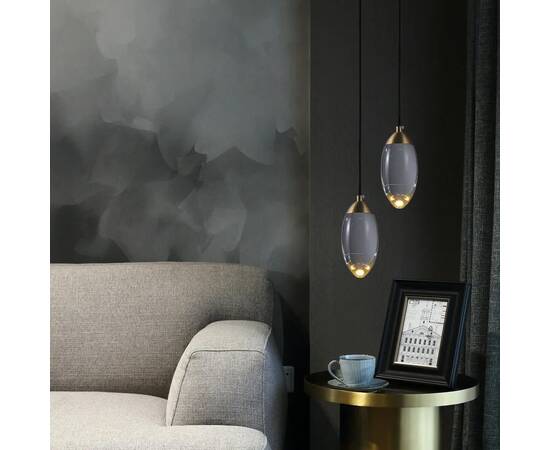 Подвесной светильник DeLight Collection Celestial MT8610-C brass, изображение 4