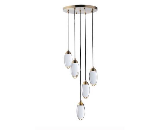 Каскадная люстра DeLight Collection Celestial MT8848-5H brass, изображение 2