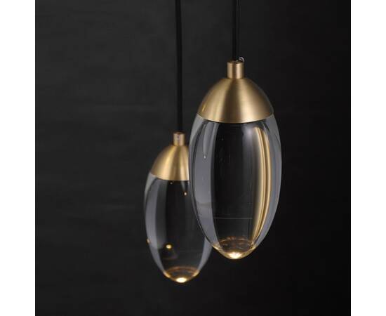 Каскадная люстра DeLight Collection Celestial MT8848-5H brass, изображение 4