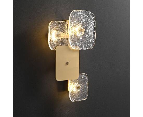 Настенный светильник DeLight Collection Wall lamp MT9050-3W brass, изображение 3