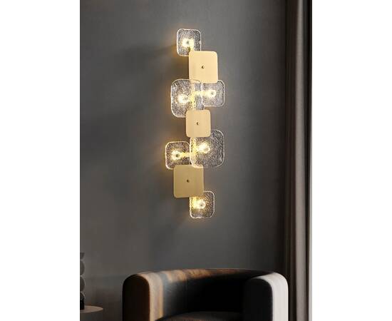 Настенный светильник DeLight Collection Wall lamp MT9050-3W brass, изображение 4