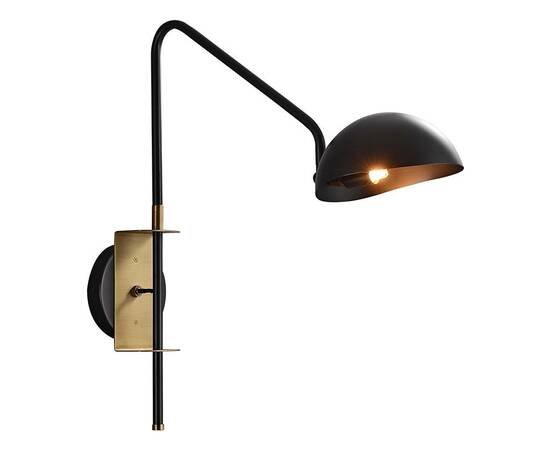 Бра DeLight Collection Wall lamp MT9049-1WB black/bronze