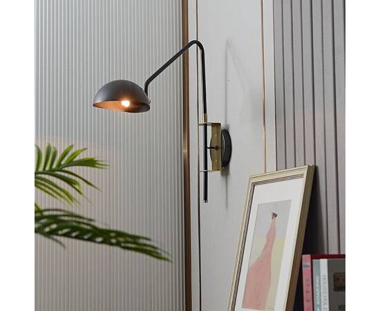 Бра DeLight Collection Wall lamp MT9049-1WB black/bronze, изображение 3