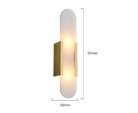 Настенный светильник DeLight Collection Wall lamp MT8955-2W brass, изображение 8
