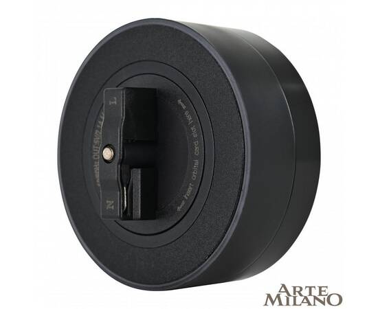 Трековая розетка Arte Milano Am-track-sockets 380066TS LED/USBx2 Black, изображение 2