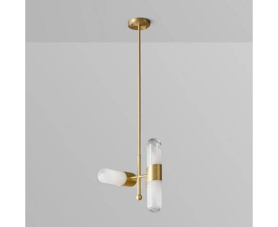 Подвесной светильник DeLight Collection Sorno MT9056-4H brass, изображение 2