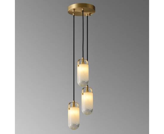 Подвесной светильник DeLight Collection Sorno MT9056-3H brass, изображение 2