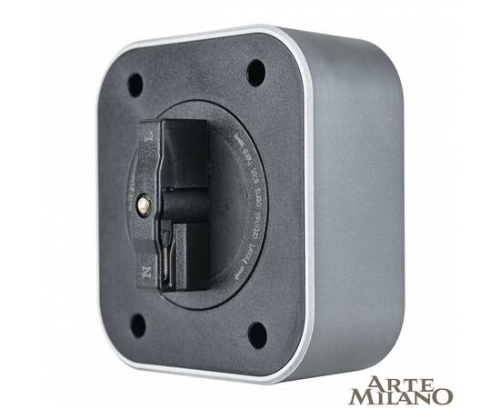 Трековая розетка Arte Milano Am-track-sockets 380022TS/USBx2 Grey, изображение 2